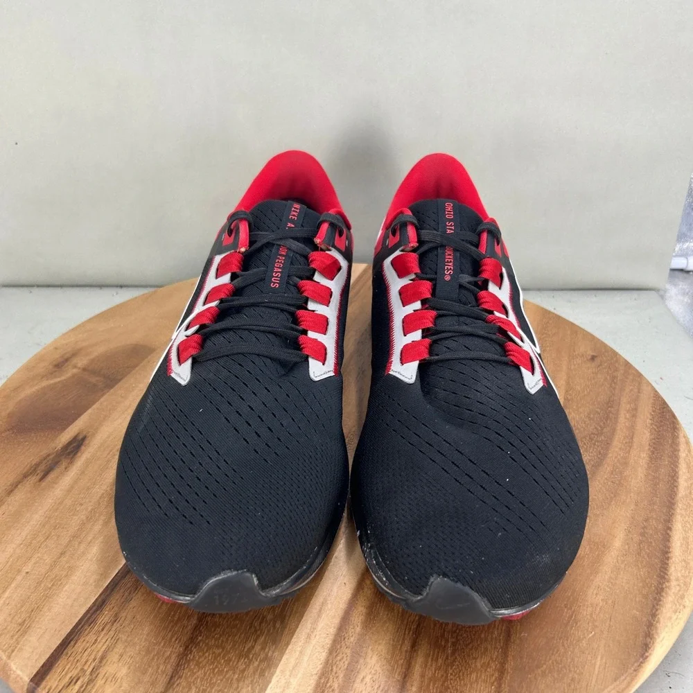 Nike Air Zoom Pegasus 38 Ohio State Buckeyes Mens 16 Black Red DJ0837-001